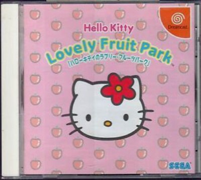 Dreamcast Hello Kitty no Lovely Fruit Park + Spinecard JAPAN mit OVP Top Zustand