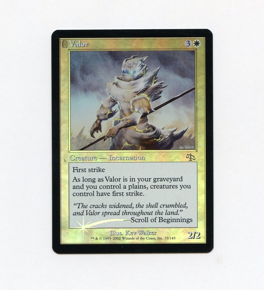 Valor Judgment NM- FOIL Magic the Gathering MtG | eBay