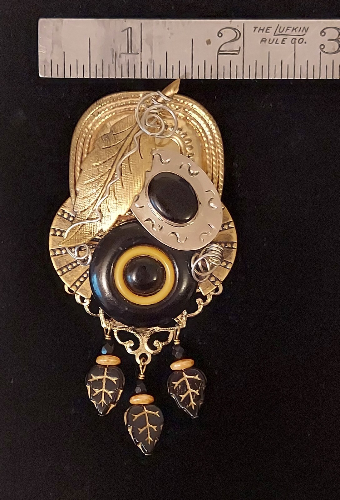 Handcrafted Statement Piece Brutalist Steampunk M… - image 2