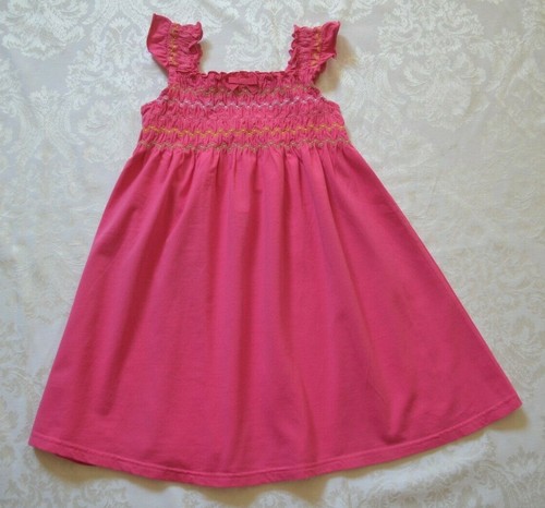 Gymboree PRETTY LADY Dress Knit Ladybug Pink Smocked or CottonPlaid NWT 6 7 8 9 - Picture 3 of 6