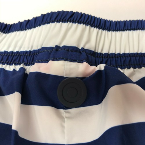 Hunter Target Shorts Swim, Beach Athletic Striped Blue White Sz Women's Medium - Picture 10 of 11
