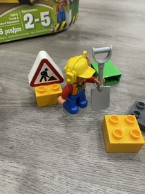 Lego Duplo Town Truck & Tracked Excavator Dump &ndash; 10812 (26 Pieces) Complete EUC