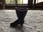 Fenton Hobnail Amithyst purple Boot Shoe