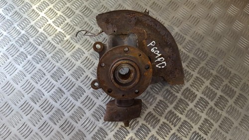 Peugeot 607 2002 Steering knuckle - front left side used, Genuine #378695-49