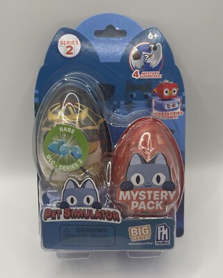 Pet Simulator X Series 2 Big Games 2 Pack Mystery Egg NEW
