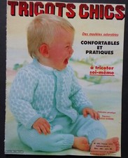 § A- catalogue ancien laine TRICOTS CHICS n° 253 - 1985 - bébé, layette
