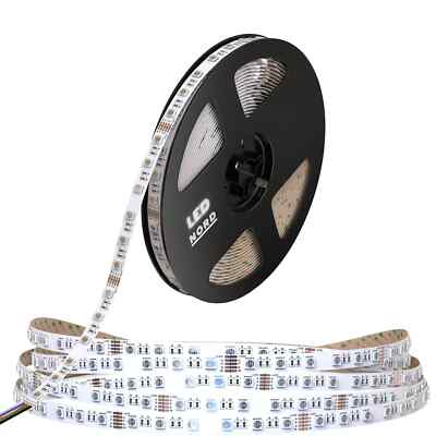 Led Streifen 24 volt Band 5m rgbw Stripe RGBWW strip Stripes 4 in 1 dimmbar 24v