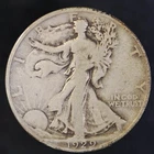 1929 S WALKING LIBERTY HALF $ FROM AN OLD COLLECTION -LOT AA 3064