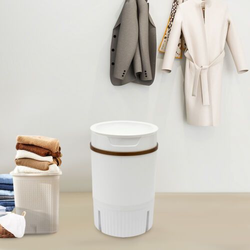 White Mini Washing Machine Washer with Drainage Basket Multi Functional 4.5L110V