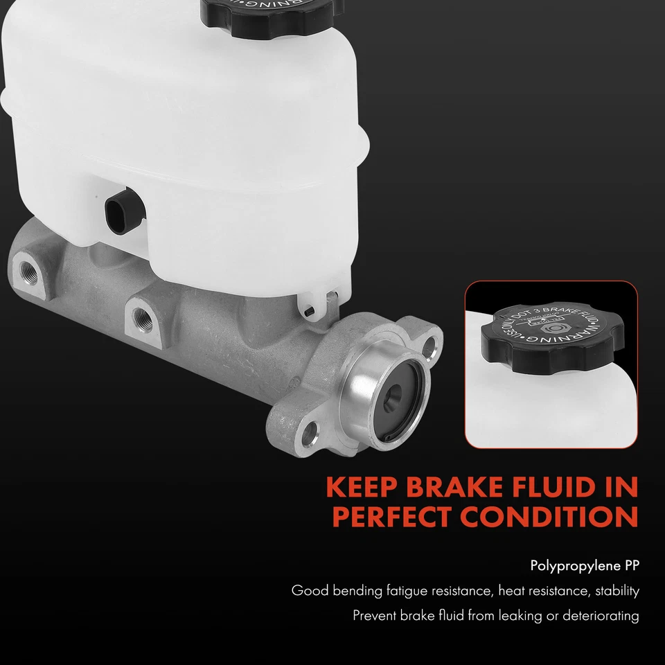 Cilindro maestro de freno para Chevy Silverado 2500 3500 HD GMC Sierra 2500 3500 HD Foto 3 de 4