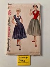 Simplicity 3492 Vintage Teen Age Dress w/Detachable Dickey, Cuffs, Collar Sz 10 — photo 1