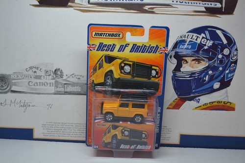 MATCHBOX - BEST OF BRITISH SERIES 04 - LAND ROVER 90 - DIECAST METAL TOY /12