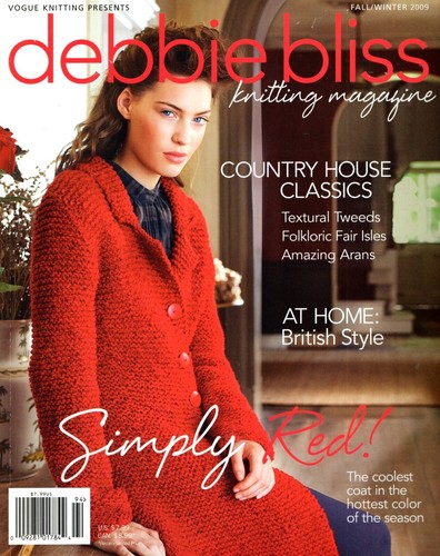 Debbie Bliss Knitting Magazine Fall/Winter 2009 Vogue Unused VGC Vol.2 No.2