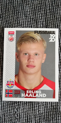 PANINI LISTING 2  #32 ROOKIE ERLING HAALAND HALAND FUSSBALL 19 20 BUNDESLIGA !!!