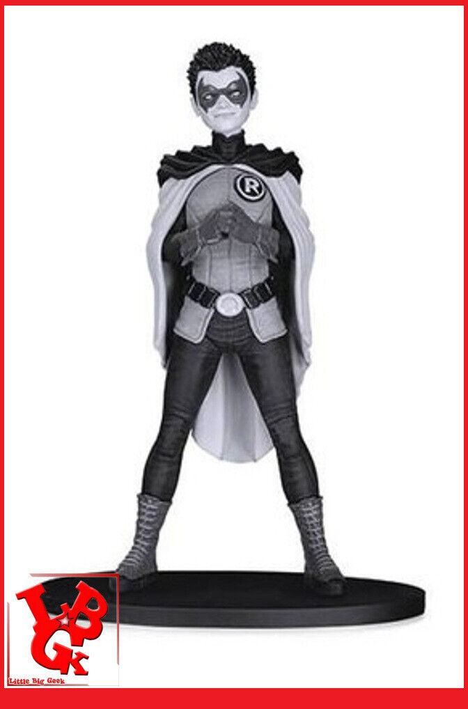 Batman Black White Figure Robin Frank Quitely Dc Collectibles Cm Neuf Ebay