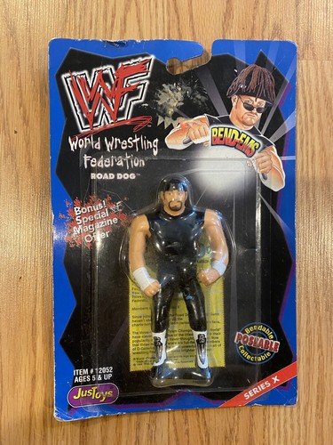 Road Dog #2 Bend-Ems WWF 1998 Just Toys Wrestling ...