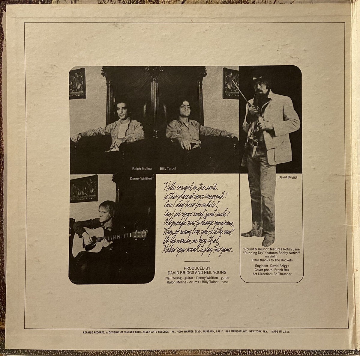 Neil Young and Crazy Horse – Everybody Knows This Is Nowhere