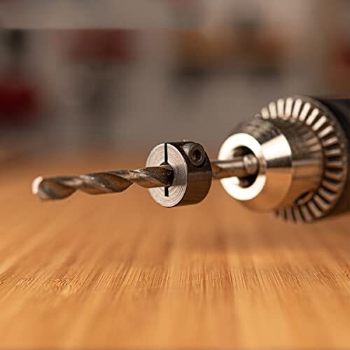 71491 Drill Bit Stop Collar w/Split Ring Design and Size Markings - 1/8", 3/1... - Picture 7 of 7