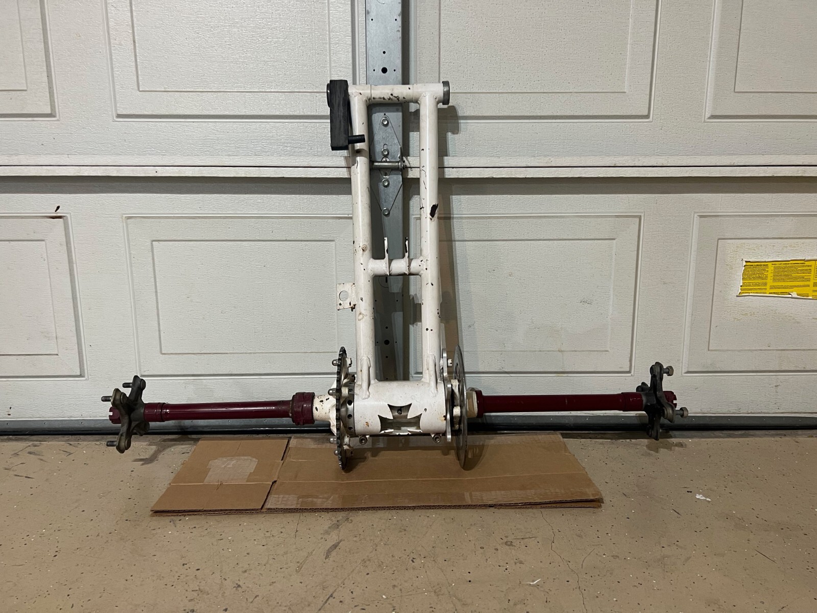 8706 Yamaha Banshee 350 YFZ350 Extended SWINGARM & Axle eBay