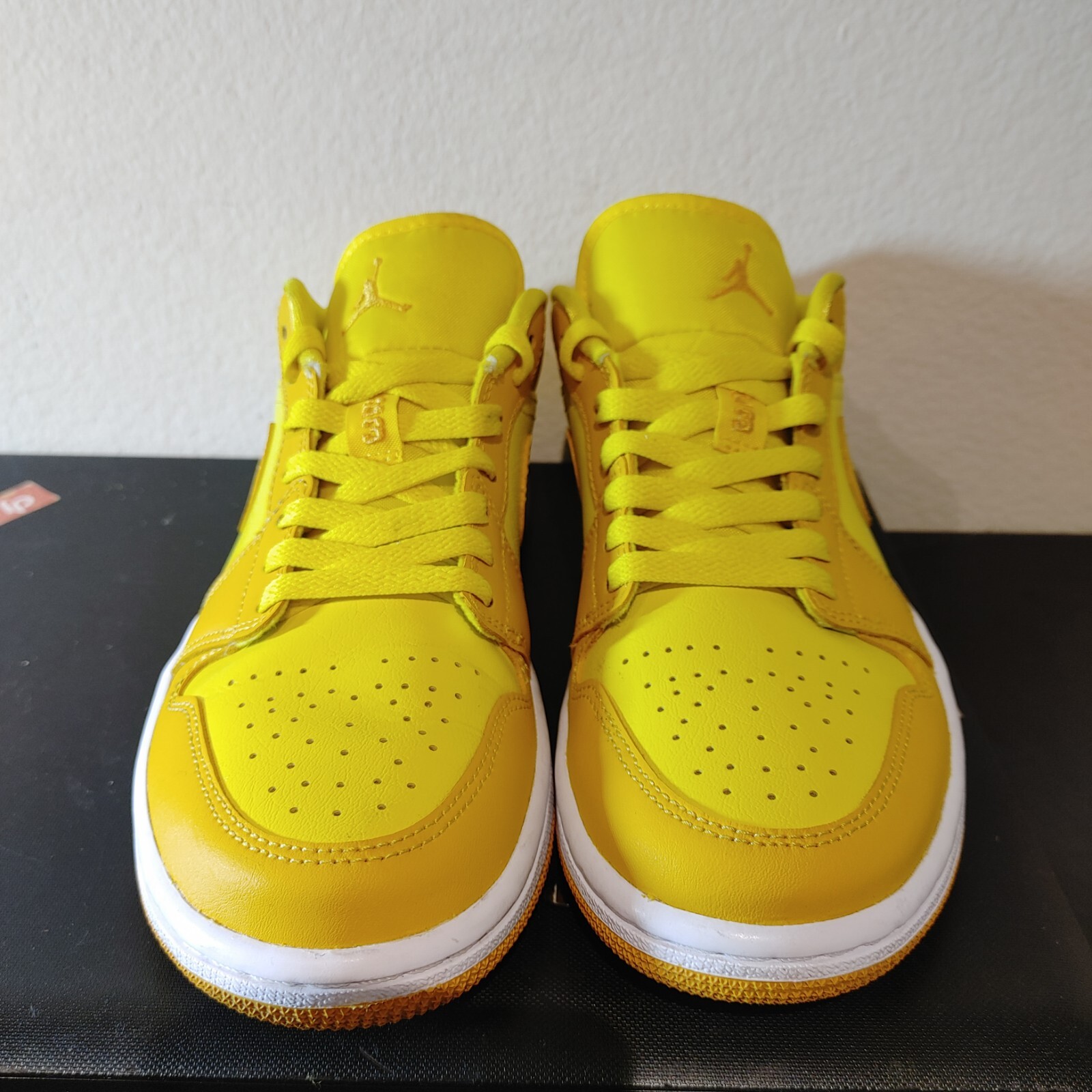 Nike Women's Air Jordan 1 Low Yellow Strike Pollen DC0774700 Size 7 eBay
