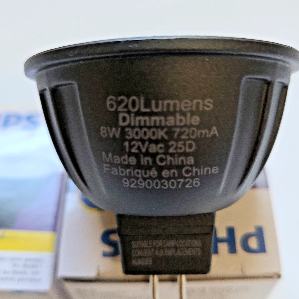 Philips 8w LED 75w Replacement Dimmable 2 Pin Light Bulb Set Of 2 - Image 4 of 4