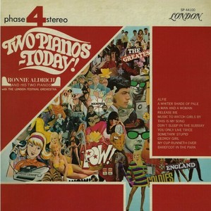 Ronnie Aldrich And His Two Pianos Two Pianos Today London Records Sp 44 Ebay