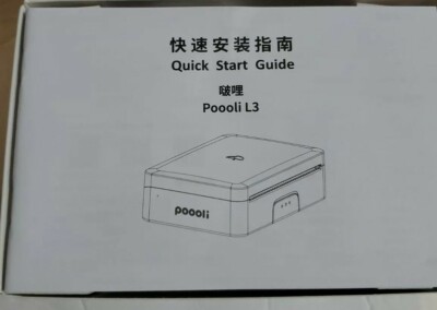 Poooli L3 300dpi Portable Thermal Printer 57.5mm 79.5mm 110mm