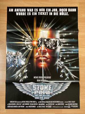 Filmposter * Kinoplakat * A1 * Stone Cold - Kalt wie Stein * 1991 * B. Bosworth