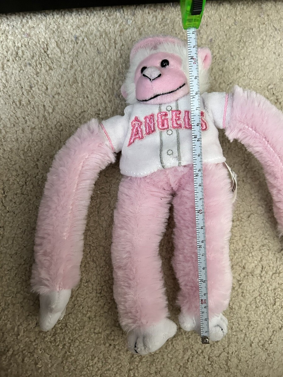 値下げ！！Angels RallyMonkey MLB Vintage Anaheim Angels Baseball Genuine MLB 17” Brown Rally