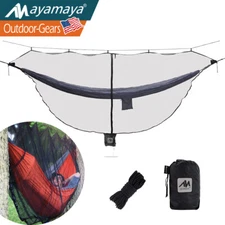 Portable Camping Hammock Bug Net Lightweight Outdoor Mosquito Netting Easy Setup