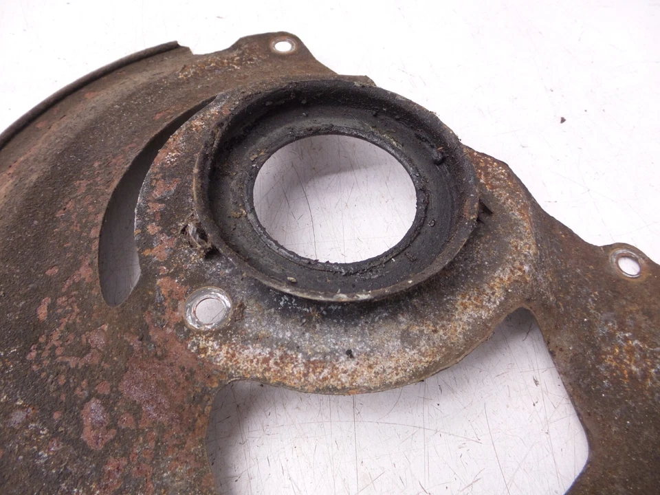 Rotor de freno delantero 70-81 Camaro Firebird protectores antipolvo frenos disco original GM Foto 4 de 4