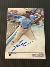 2018 Bowman's Best - Best of 2018 Autographs Justin Williams #B18-JW Rookie Auto