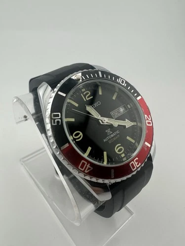 Vintage Seiko Diver’s Look Automatic Rotating Bezel 6309 Men'sWatch D/D