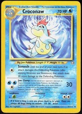 Croconaw (31) 031/111 Unlimited Uncommon Neo Genesis LP Pokemon on eBay