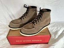 Red Wing 6" Heritage Classic Moc Toe Boot Slate Muleskinner 8863 USA Size 10 D