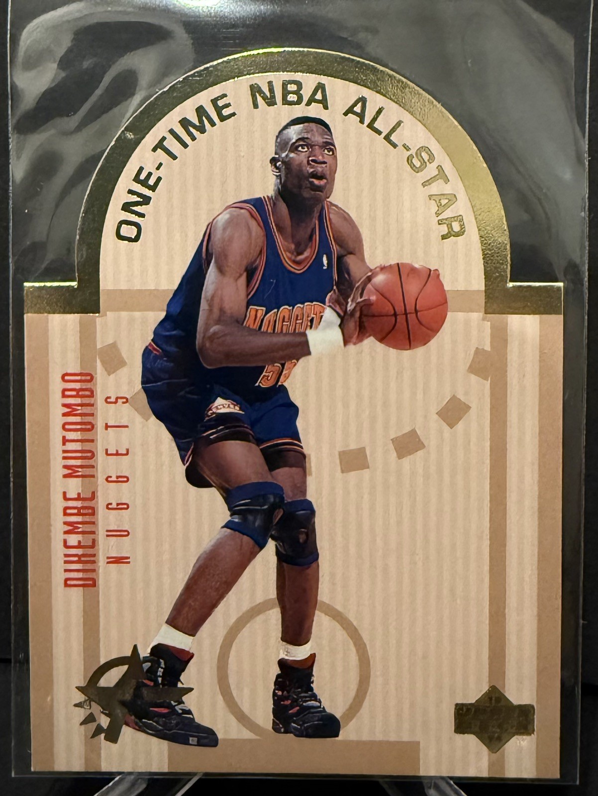 1993-94 Upper Deck Special Edition - Die-Cut All-Stars Dikembe Mutombo #W3