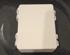 White Plastic Insulin/Pep Syringe Storage Carry Case with Latches — photo 2