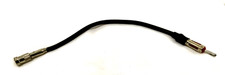 12" - 1FT M/F Male Female Car AM FM Radio Antenna Extension Cable Universal USED