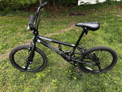 MONGOOSE BMX BIKE 20” B INDEX 1.0 - BLACK | eBay