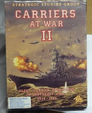 Vintage - Carriers at War 2 – PC Computer War Game - 1993 - Strategic Studies