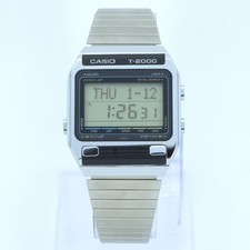 NOS CASIO T-2000 DICTIONARY WR VINTAGE DIGTAL WATCH JAPAN 1984