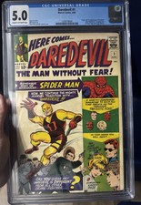 Daredevil 1 - Marvel 1964 CGC 5.0 Origin and 1st Appearance of Daredevil