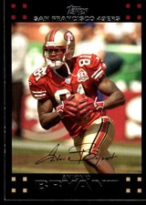 Antonio Bryant 2007 Topps #180 49ers NFL READ FREE SHIPPING AutographDen