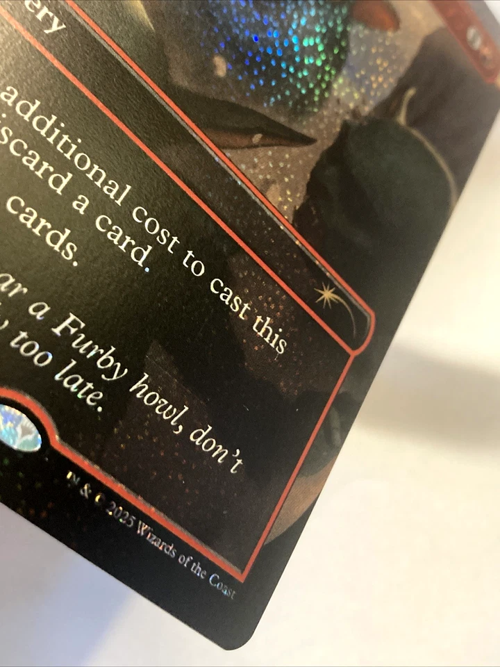 MTG Tormenting Voice (Confetti Foil) Secret Lair x Furby 2334 NM - Image 3 of 4