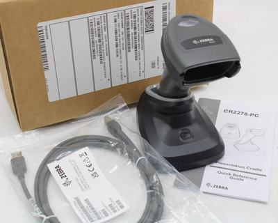 Zebra DS2278 Bluetooth 1D/2D SR Barcode Scanner & Dock DS2278-SR00007ZZWW