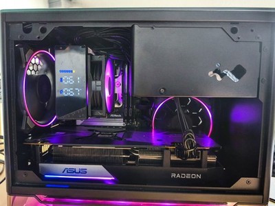 Mid-end Gaming PC AMD 5600X RX6700 XT 12GB Midi Tower In Win A1 Prime Black