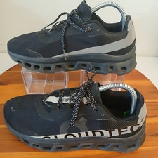 On Cloudmonster Mens 8 Black Lumos Running Sh...