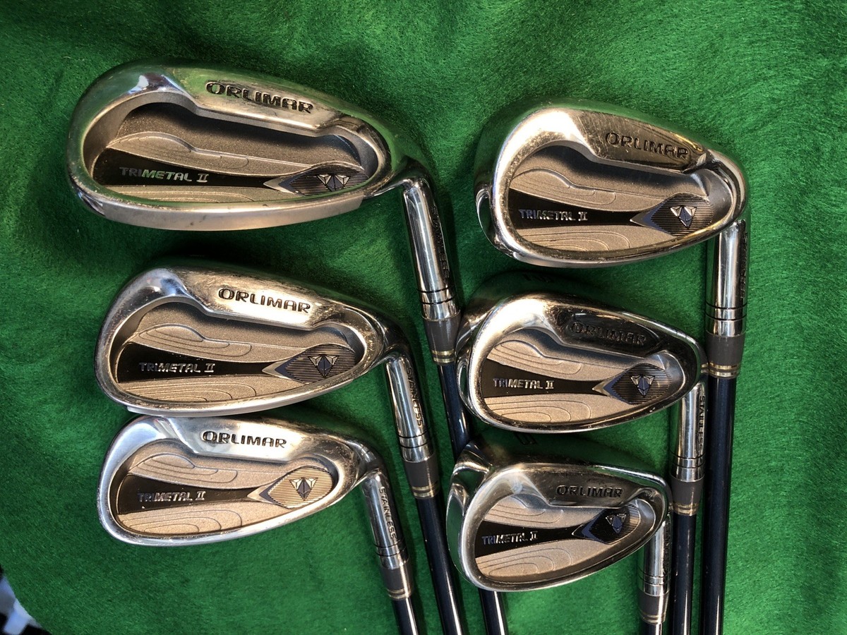 Orlimar TRIMETAL II 8-P, Gw Sw Lw womens Iron Set GRAPHITE L Flex 