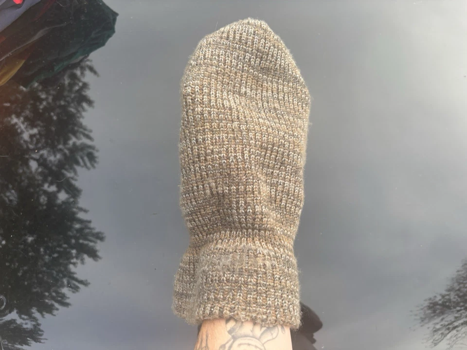 Vintage 80s Realtree Camo Ski Mask Hunting Outdoor Fishing Brown Camouflage - Image 4 of 4