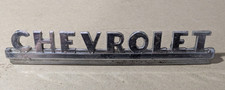 Vtg Metal Chevy Chevrolet Nameplate Emblem Badge Logo Automobile Trunk Tag Decal Vtg Metal Chevy Chevrolet Nameplate Emblem Badge Logo Automobile Trunk Tag Decal